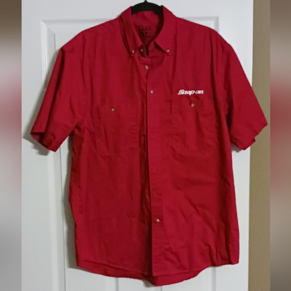 Snap-On Tools Mens Button Down Shirt